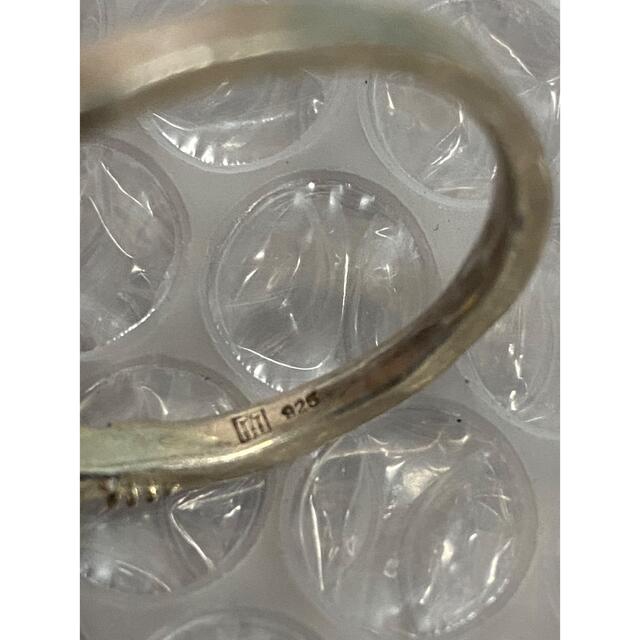 ドクターモンロー　ダイヤ付きリング　925銀製　27号　約4.3g 中古現状品　 メンズのアクセサリー(リング(指輪))の商品写真