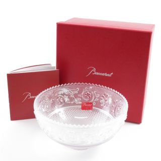 バカラ(Baccarat)のバカラ アラベスク ボウル 1枚 サラダ フルーツ ディープ SY3335Q(食器)