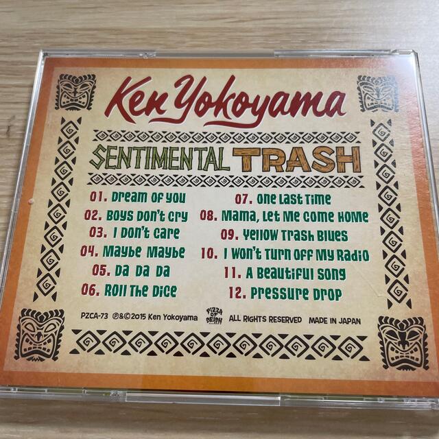 Ken Yokoyama / SENTIMENTAL TRASH エンタメ/ホビーのCD(ポップス/ロック(邦楽))の商品写真