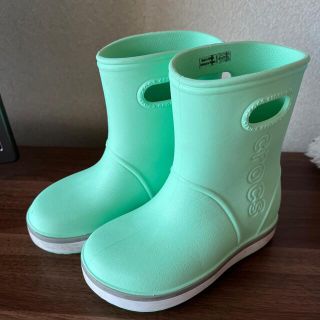 クロックス(crocs)のクロックス　レインシューズ　16.5(長靴/レインシューズ)