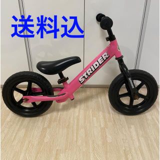 ストライダ(STRIDA)の【送料込み】ストライダー ピンクST-4(自転車)