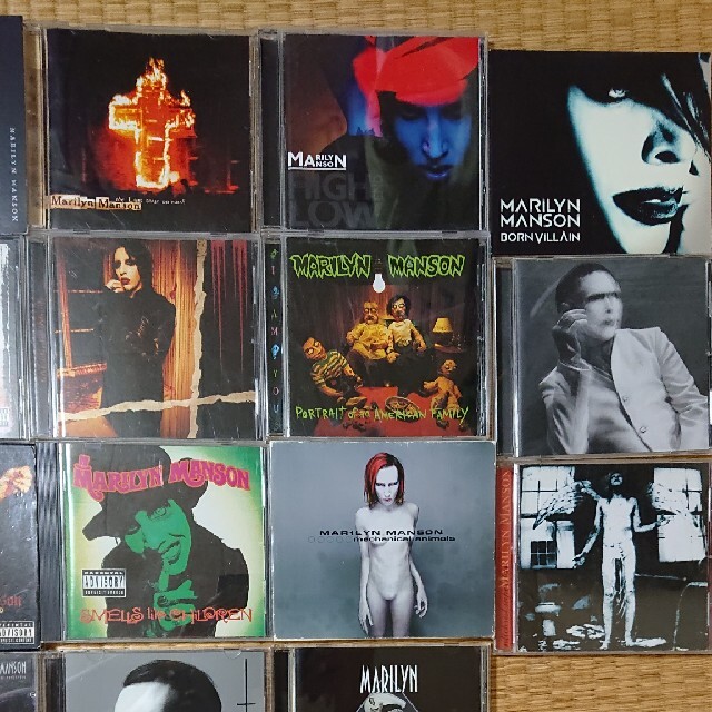 マリリンマンソン CD15枚セット 送料込み Marilyn Manson エンタメ/ホビーのCD(ポップス/ロック(洋楽))の商品写真