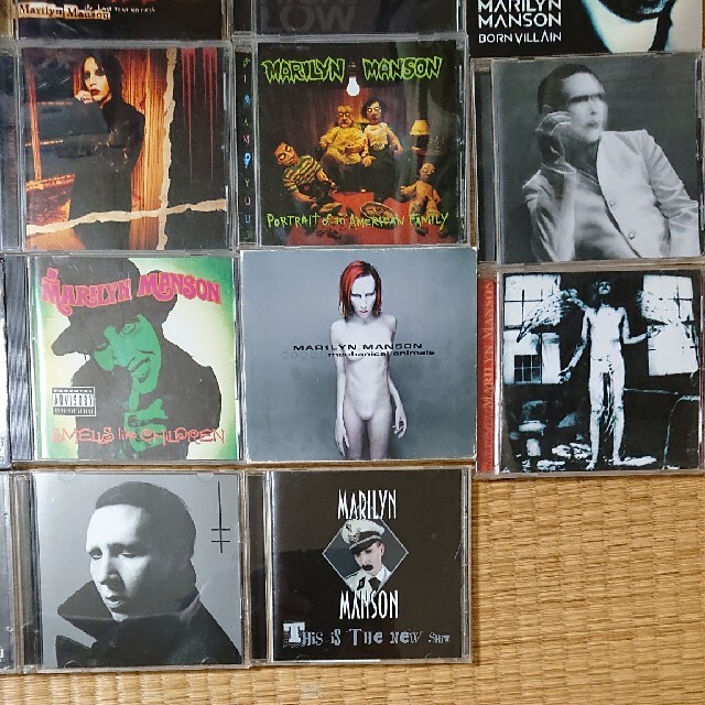 マリリンマンソン CD15枚セット 送料込み Marilyn Manson エンタメ/ホビーのCD(ポップス/ロック(洋楽))の商品写真