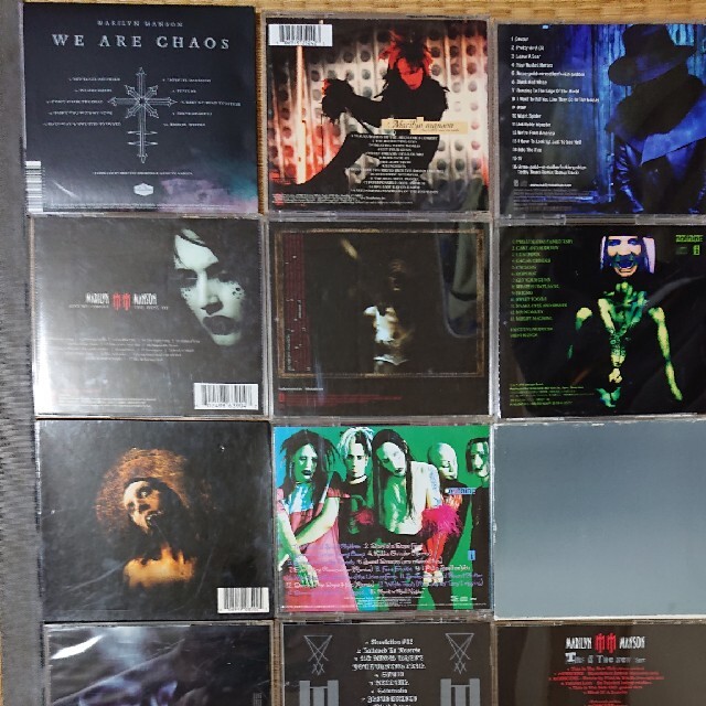 マリリンマンソン CD15枚セット 送料込み Marilyn Manson エンタメ/ホビーのCD(ポップス/ロック(洋楽))の商品写真