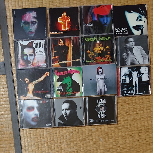 マリリンマンソン CD15枚セット 送料込み Marilyn Manson エンタメ/ホビーのCD(ポップス/ロック(洋楽))の商品写真