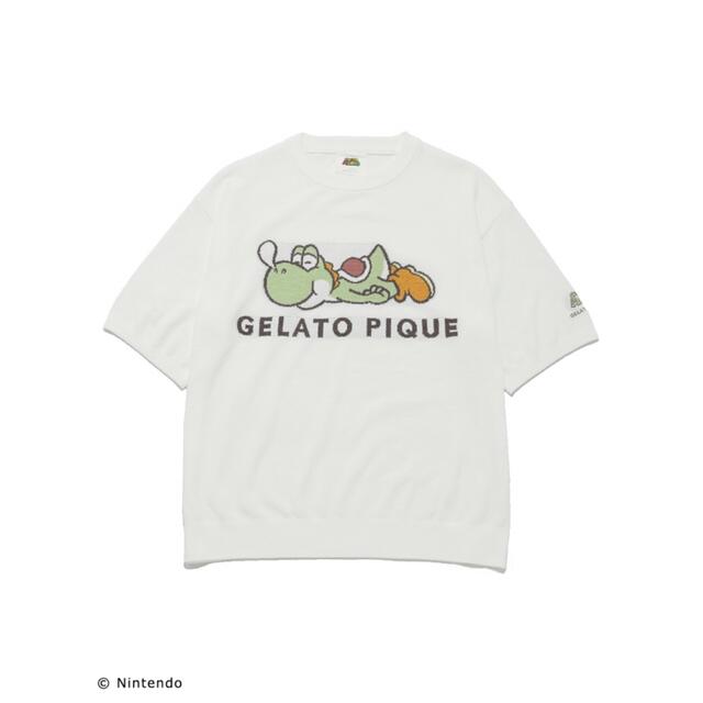 gelato pique(ジェラートピケ)のジェラートピケ⭐︎スーパーマリオ⭐︎メンズ⭐︎ヨッシープルオーバー＆ハーフパンツ メンズのトップス(スウェット)の商品写真