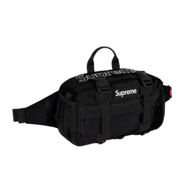 Supreme(シュプリーム)のsupreme 19FW ウェストバック　ブラック　新品 メンズのバッグ(ウエストポーチ)の商品写真