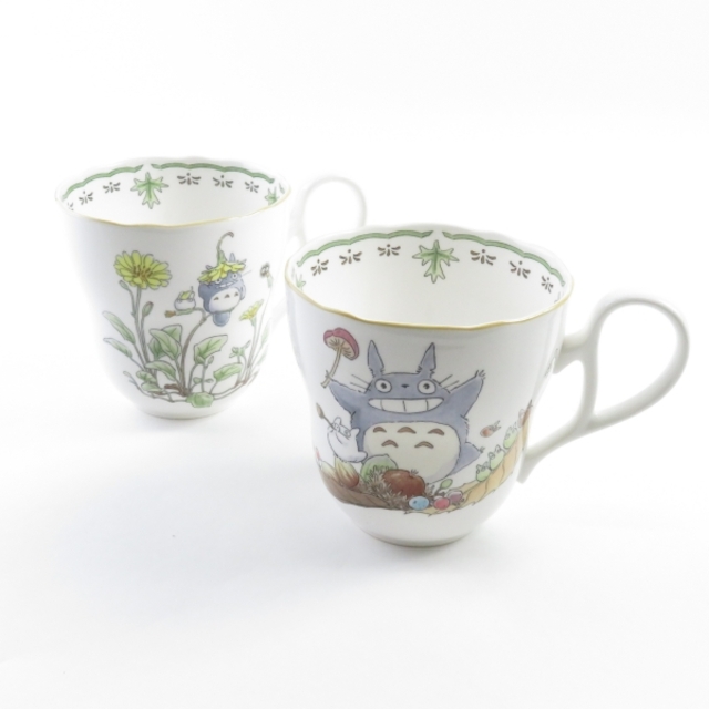 Noritake - ノリタケ となりのトトロ マグカップ 2点 ジブリ Noritake - ノリタケ となりのトトロ マグカップ 2点 ジブリ