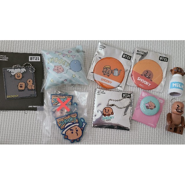 BTS BT21 SHOOKY グッズ9点セット | フリマアプリ ラクマ
