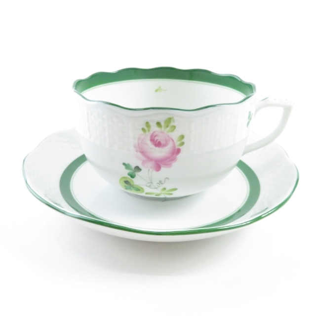 新品】HEREND.HVNGARY ヘレンド ウィーンの薔薇プレート&花柄 - 食器 新品】HEREND.HVNGARY ヘレンド ウィーンの薔薇プレート&花柄 - 食器