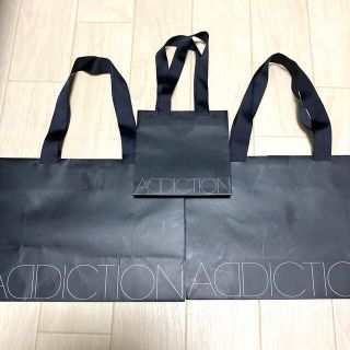 アディクション(ADDICTION)のADDICTIONショッパー3枚(ショップ袋)