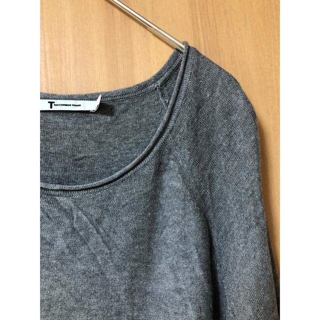 Alexander Wang(アレキサンダーワン)のAlexander Wang×Ray BEAMS/バイカラー ニットカットソー メンズのトップス(ニット/セーター)の商品写真