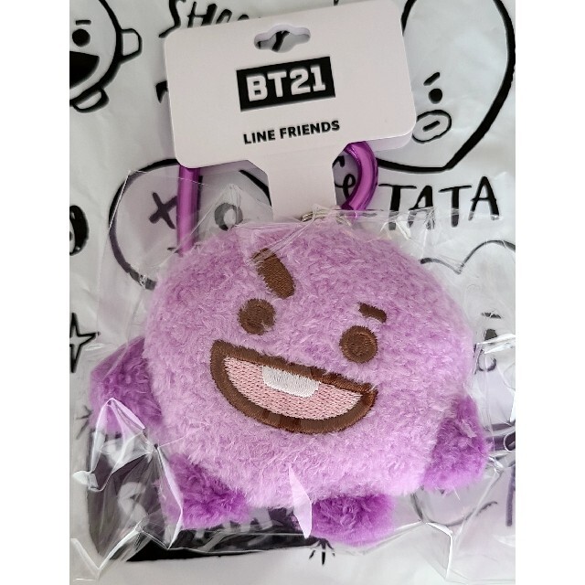 BT21(ビーティーイシビル)のBT21 公式 パープル マスコット SHOOKY エンタメ/ホビーのタレントグッズ(アイドルグッズ)の商品写真