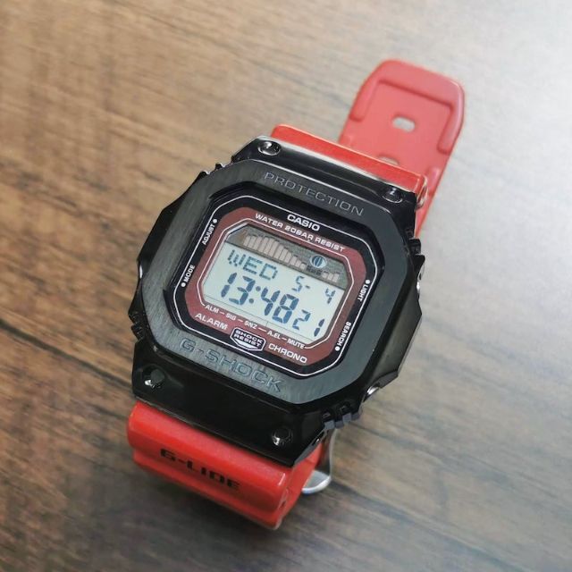 G-SHOCK カスタム用 メタルベゼル 5610系 (液晶フィルム付) メンズの時計(その他)の商品写真