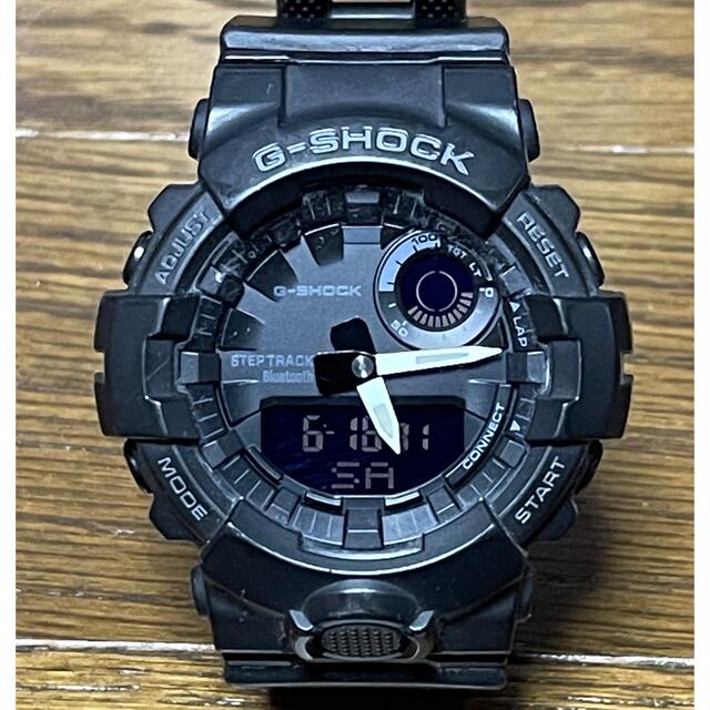 カシオ 腕時計 G-SHOCK GBA-800 アナデジ 黒 USED
