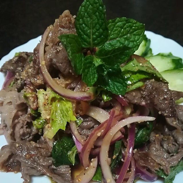 Unilever(ユニリーバ)のタイひき肉サラダ<ラープ>素　ラープ　ナムトック　タイ料理 食品/飲料/酒の食品(調味料)の商品写真
