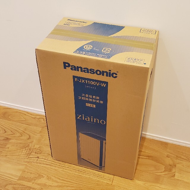 Panasonic 次亜塩素酸 空間除菌脱臭機 F-JX1100V-W 好評 19600円引き ...