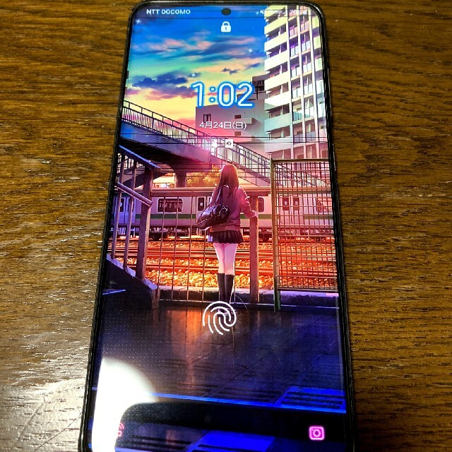 Galaxys20 5g docomo　SIMフリー ホワイト色