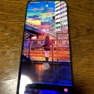 ギャラクシー(Galaxy)のGalaxys20 5g docomo　SIMフリー ホワイト色(スマートフォン本体)