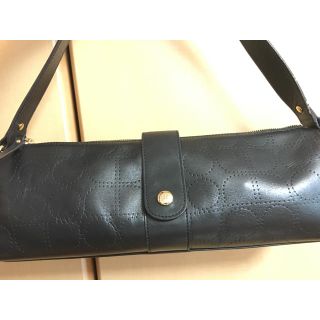 ケイトスペードニューヨーク(kate spade new york)のMio様専用   kate spadeケイトスペイド  本皮ショルダーバッグ 黒(ショルダーバッグ)