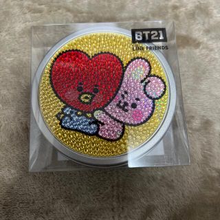 ビーティーイシビル(BT21)のBTS BT21 ラウンドスパークス缶 TATA COOKY(アイドルグッズ)