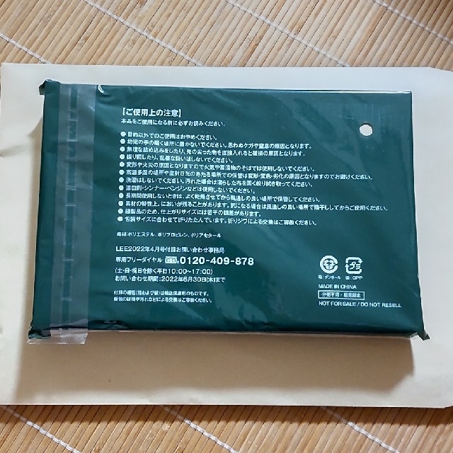 L.L.Bean(エルエルビーン)のLEE リー 2022年 4月号 付録 L.L.Bean 2WAYミニボストン レディースのバッグ(ボストンバッグ)の商品写真