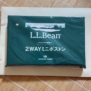 エルエルビーン(L.L.Bean)のLEE リー 2022年 4月号 付録 L.L.Bean 2WAYミニボストン(ボストンバッグ)