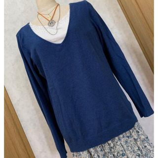 エイチアンドエイチ(H&H)の大きめ　❤️H&M コットンニットセーター❤️(ニット/セーター)