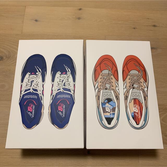 New Balance(ニューバランス)のKITH × New Balance 990V3 990V2 27cm セット メンズの靴/シューズ(スニーカー)の商品写真