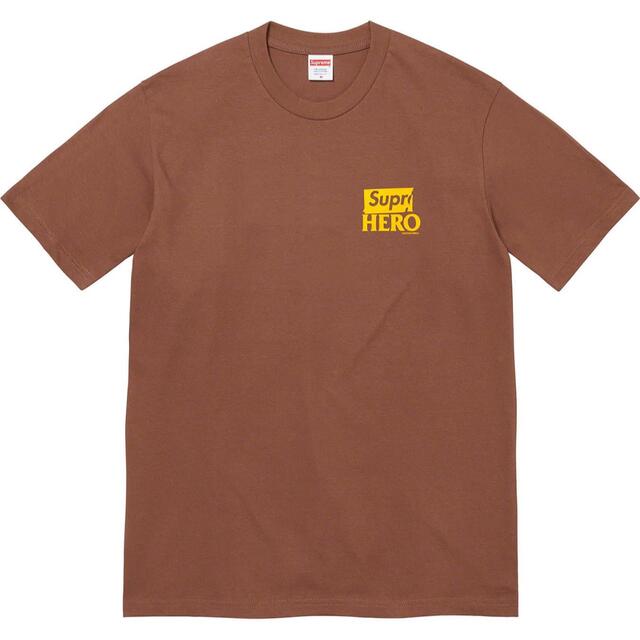 Supreme(シュプリーム)のsupreme Antihero Dog Tee brown S メンズのトップス(Tシャツ/カットソー(半袖/袖なし))の商品写真