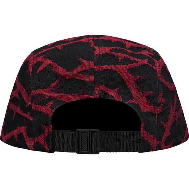 【 Red 】 Supreme Thorn Camp Cap 茨 鉄線