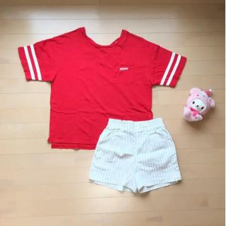 レピピアルマリオ(repipi armario)のrepipi Tシャツ&ショートパンツ　150(その他)