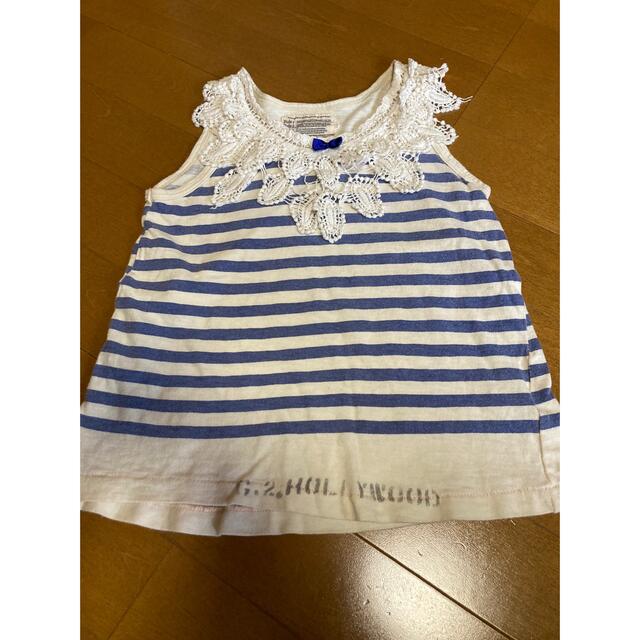 GO TO HOLLYWOOD(ゴートゥーハリウッド)のgotohollywoodタンクトップ キッズ/ベビー/マタニティのキッズ服女の子用(90cm~)(Tシャツ/カットソー)の商品写真