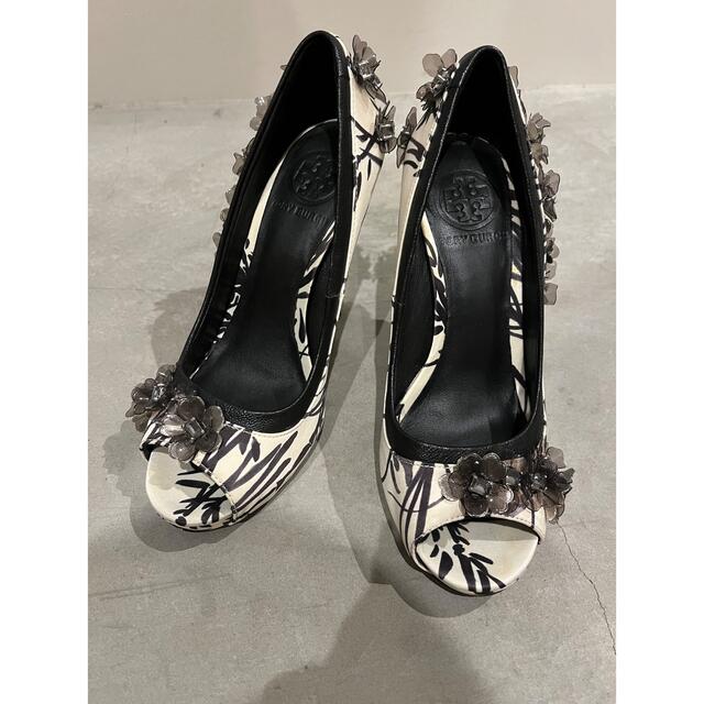 Tory Burch - Tory Burchトリーバーチ フラワービジューパンプス Tory Burch - Tory Burchトリーバーチ フラワービジューパンプス