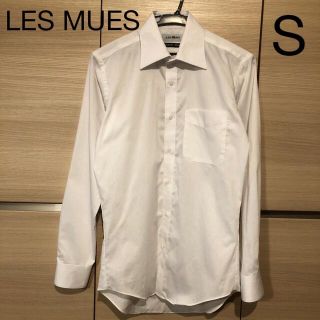 アオキ(AOKI)の【LES MUES】イージーアイロン　ストレッチワイシャツ　S（37-80）白(シャツ)