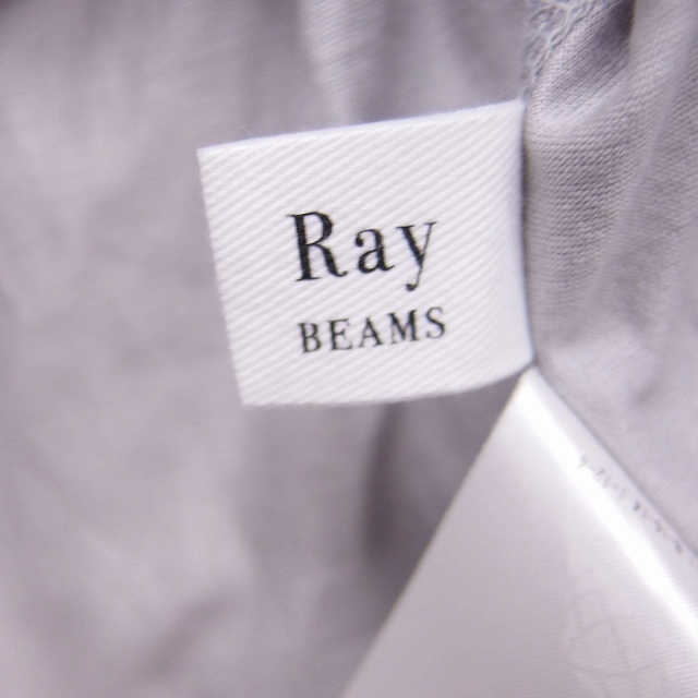 Ray BEAMS(レイビームス)のレイビームス カットソー Tシャツ ノースリーブ チュール シースルー コットン レディースのトップス(カットソー(半袖/袖なし))の商品写真