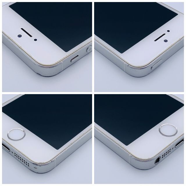 Apple(アップル)のiPhoneSE 64GB シルバー【SIMフリー】新品バッテリー スマホ/家電/カメラのスマートフォン/携帯電話(スマートフォン本体)の商品写真