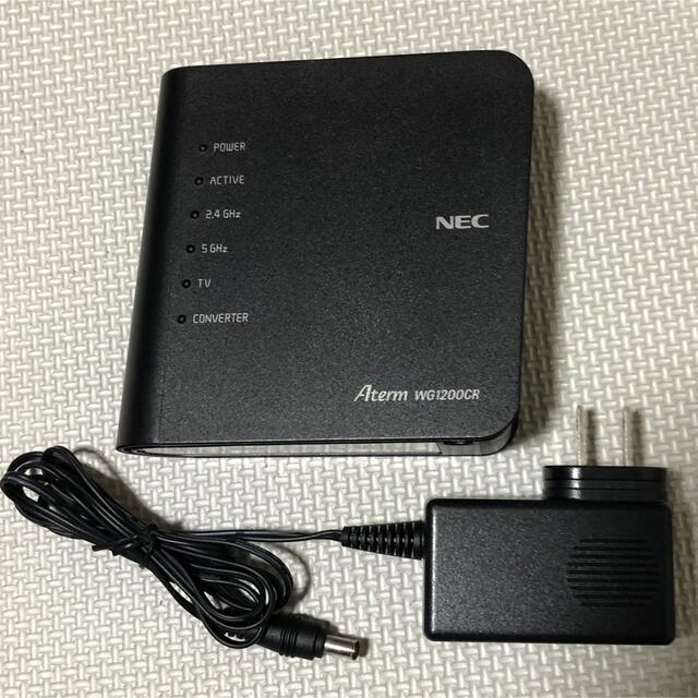 NEC - NEC 無線LANルータ Aterm PA-WG1200CRの通販 by fuji's shop