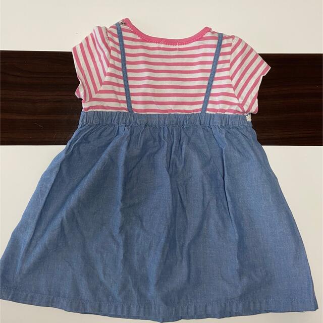 mikihouse(ミキハウス)のミキハウス　ワンピース　90 キッズ/ベビー/マタニティのキッズ服女の子用(90cm~)(ワンピース)の商品写真