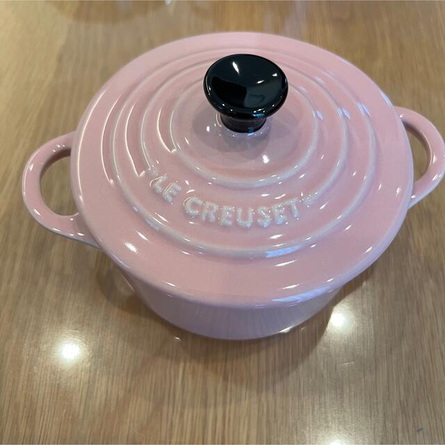 ル・クルーゼ ミニココット3個セット ピンク+パープル+