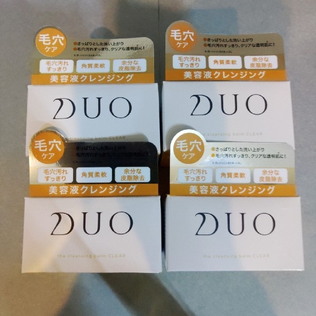 DUO(デュオ) ザ クレンジングバーム クリア(90g)4個セットのサムネイル