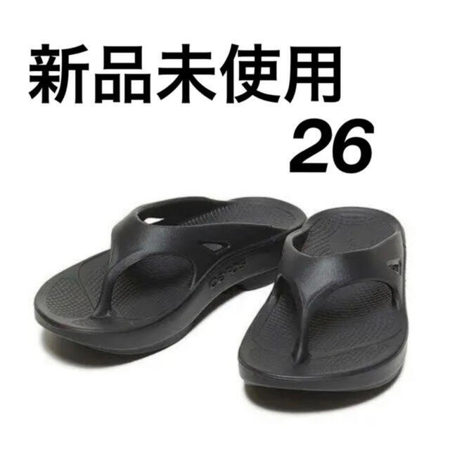 OOFOS - ウーフォス 26cm リカバリーサンダル ブラック OOoriginal 黒 ...