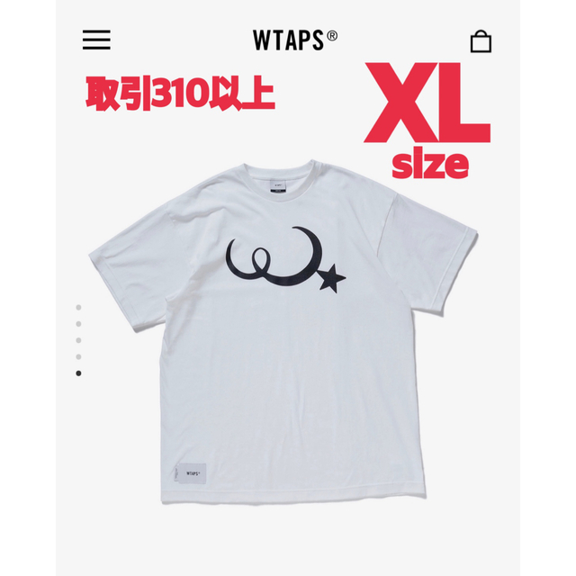 WTAPS 22SS MOON & STAR T-SHIRT WHITE XL 新しい到着 7595円引き ...