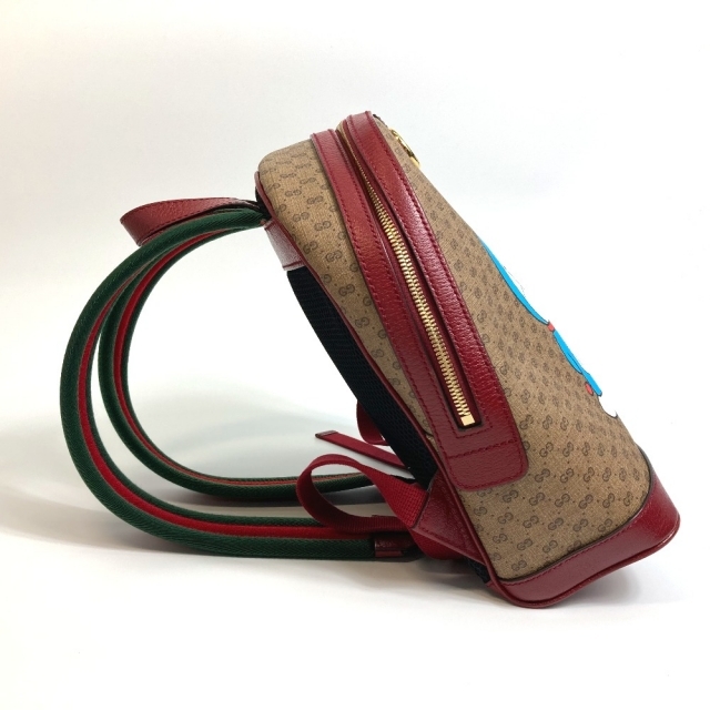 Gucci(グッチ)のグッチ 647816 GGスプリーム ドラえもん スモール リュックサック レディースのバッグ(リュック/バックパック)の商品写真