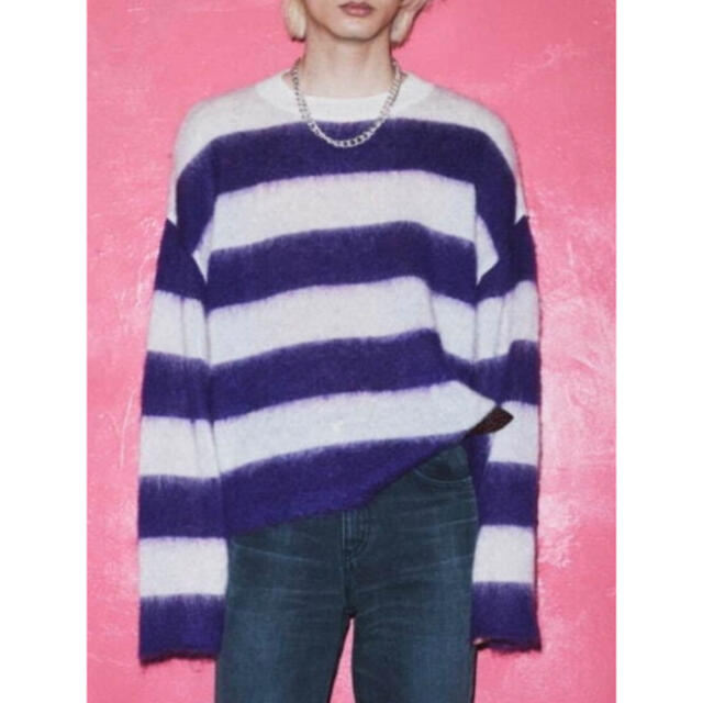 JOHN LAWRENCE SULLIVAN(ジョンローレンスサリバン)のlittlebig 21aw mohair knit モヘアニット メンズのトップス(ニット/セーター)の商品写真