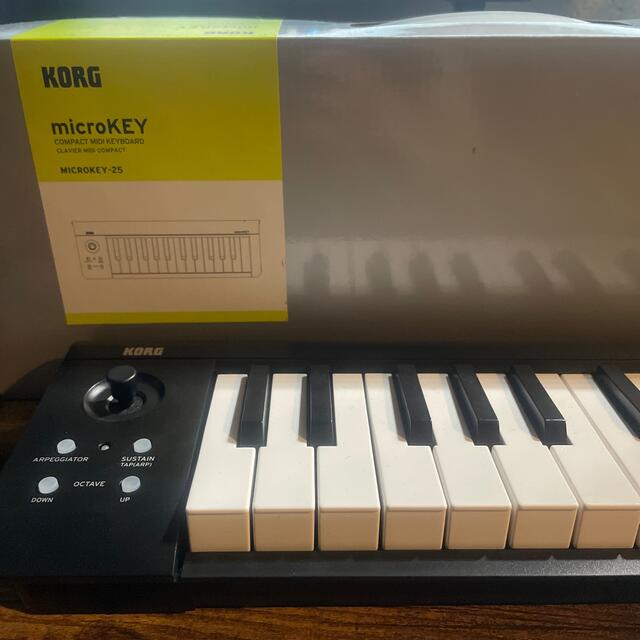 KORG(コルグ)の【けんさ様専用】KORG MicroKey25 楽器のDTM/DAW(MIDIコントローラー)の商品写真