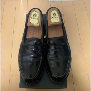 オールデン(Alden)のALDEN ペニーローファー/美品/コードバン/オールデン(ドレス/ビジネス)