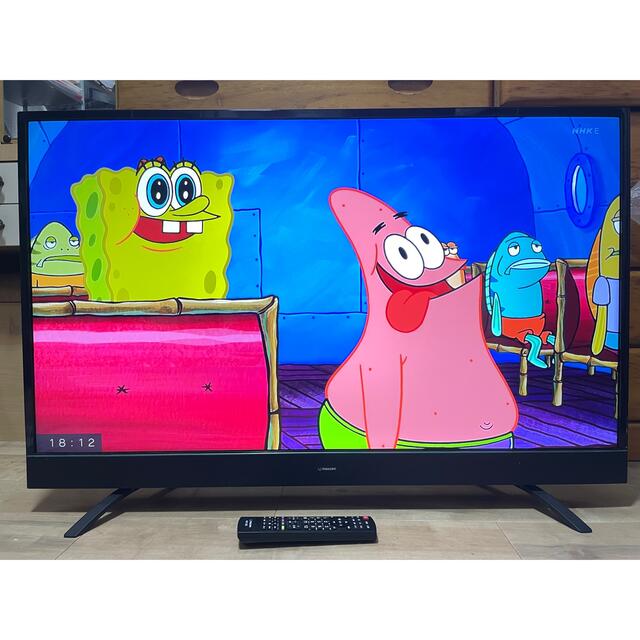 値下げ2020年製! 43V型 4K 液晶テレビJU43SK03 HDD録画対応