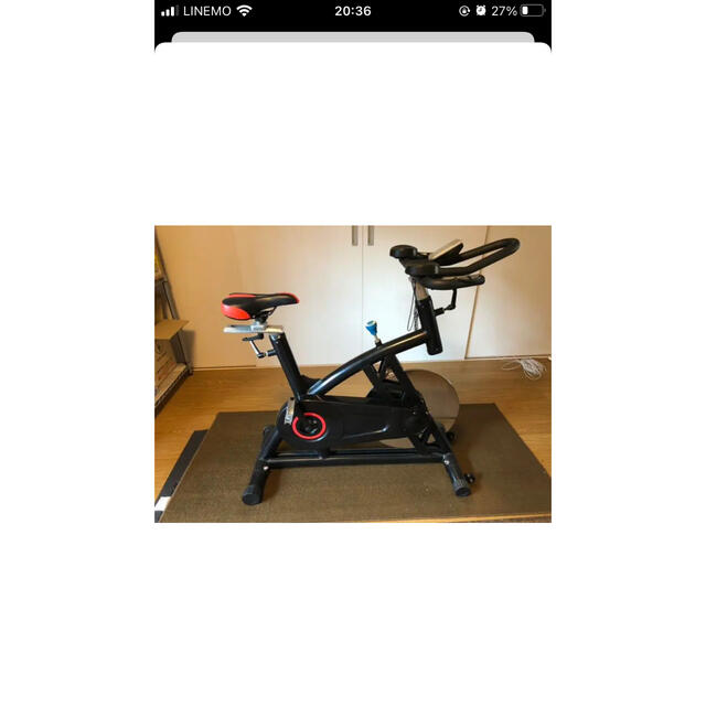 スピンバイク スポーツ/アウトドアのトレーニング/エクササイズ(トレーニング用品)の商品写真