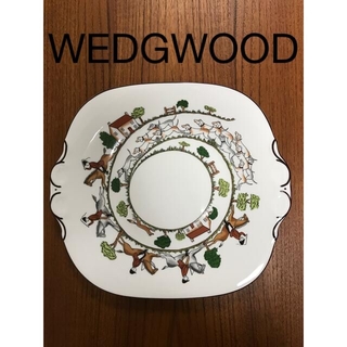 WEDGWOOD - ウェッジウッド ハンティングシーン スクエア プレート 皿 ...